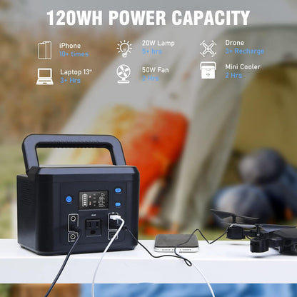 🏕️ Silent Power Generator | Travel Companion 🎒⚡