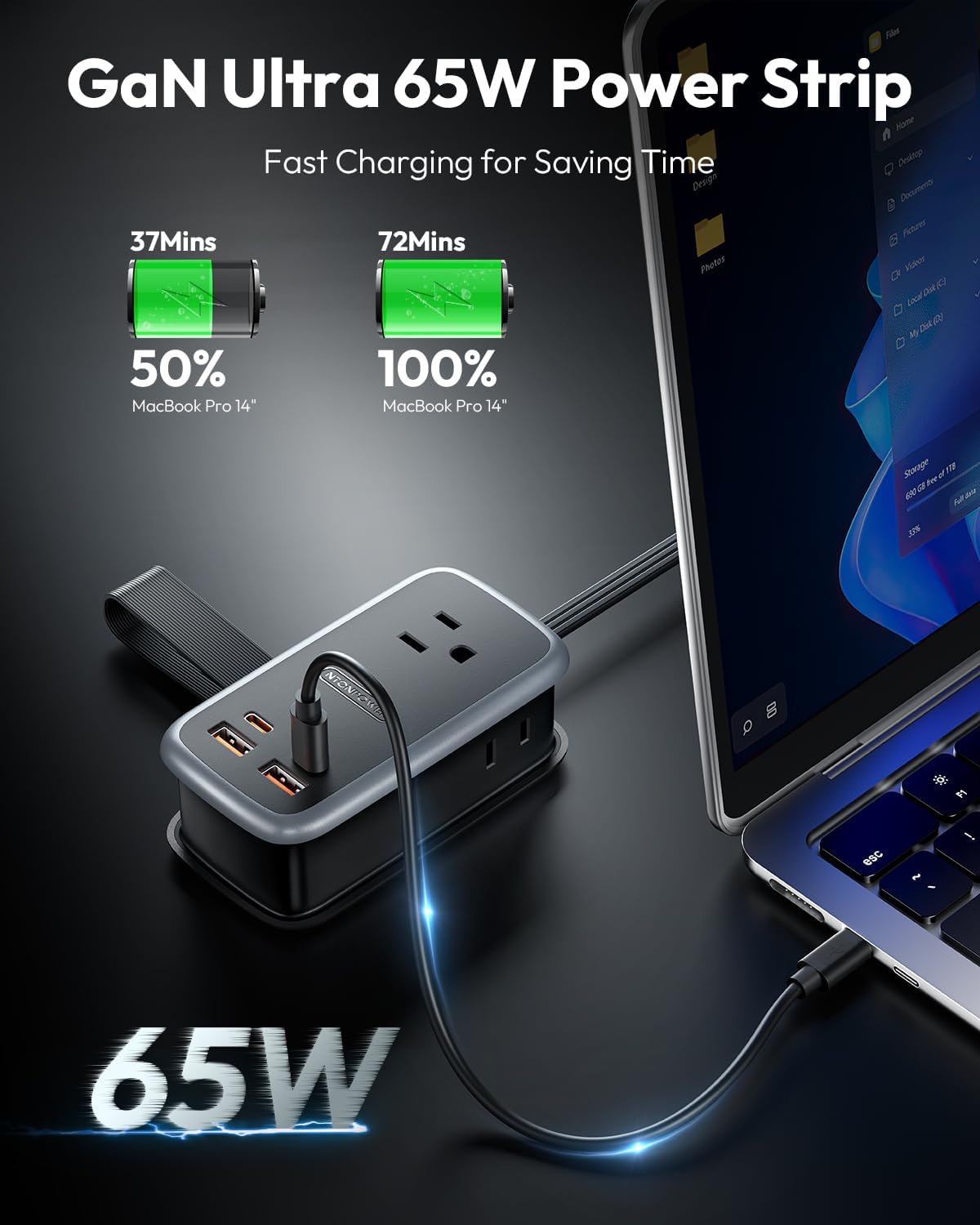 💨 Ultra-Fast Charging Station | Cruise Approved 🚢 | 7 Devices at Once 📱