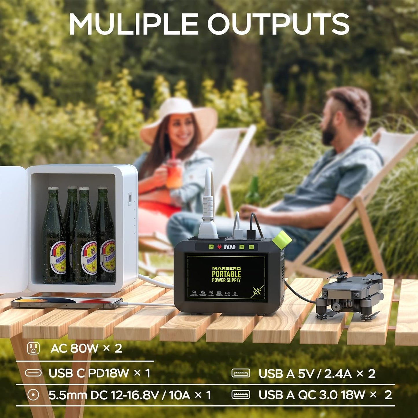 🌲 Off-Grid Power Station w/ Solar | Emergency Backup 🚨
