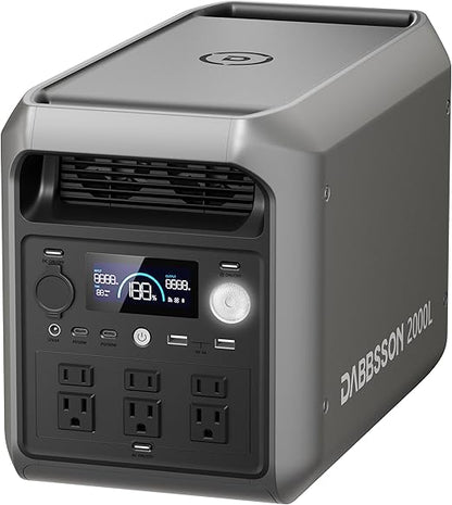 🏡 3kWh Home Backup Generator | 56.8LB | 4000 Cycles Lifepo4 ☀️