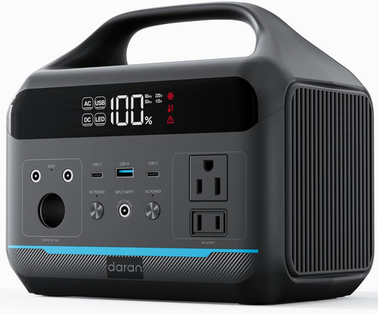 🚐 8.3LB Travel Generator | LiFePO4 + 2hr Charge 🏕️