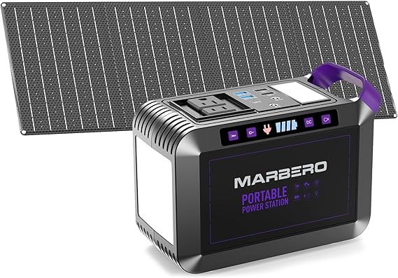 🌲 Off-Grid Power Station w/ Solar | Emergency Backup 🚨
