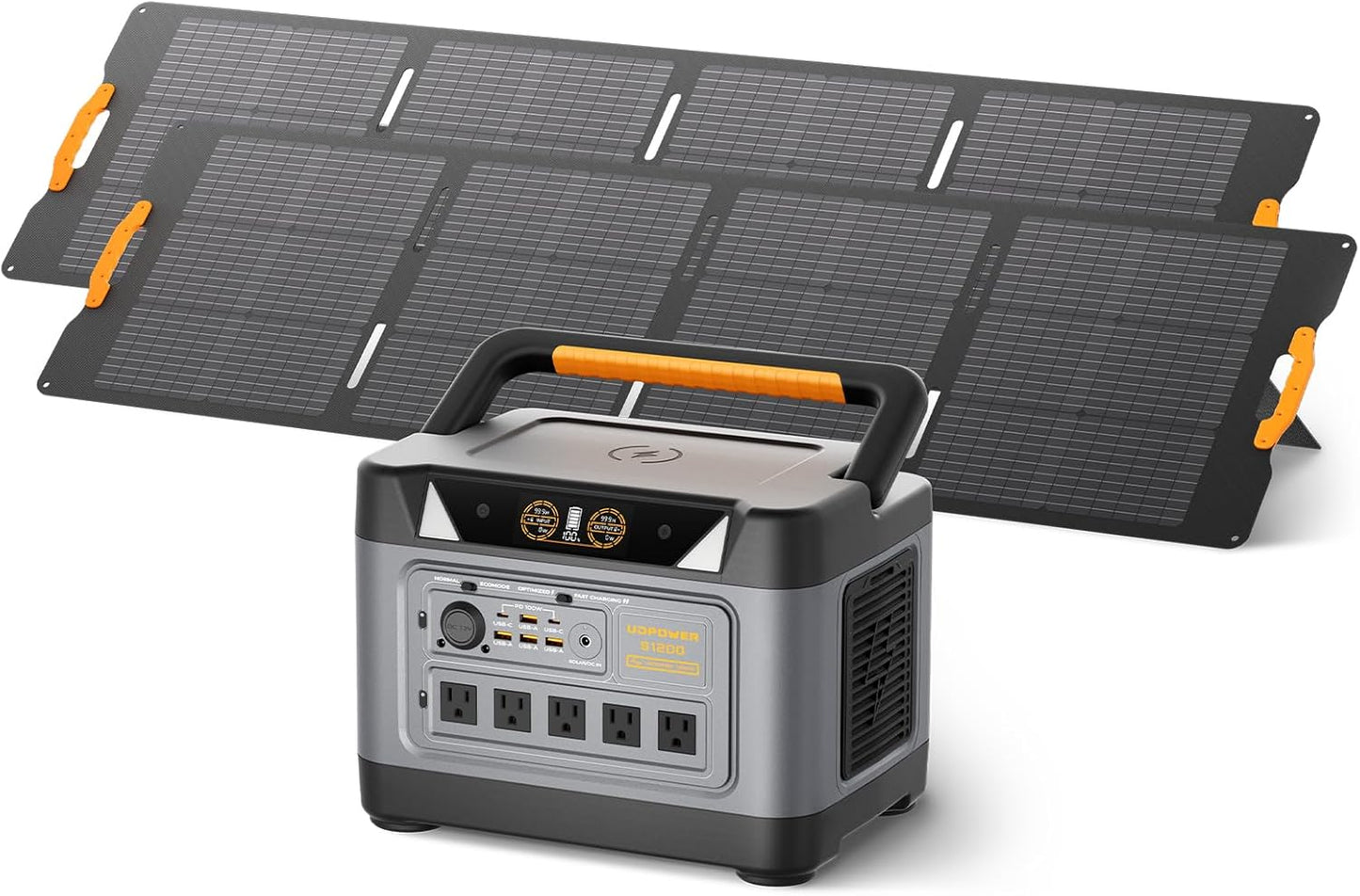 🔥 Fast Charge 80% in 1H | 1190Wh Power Station Camping 🏕️