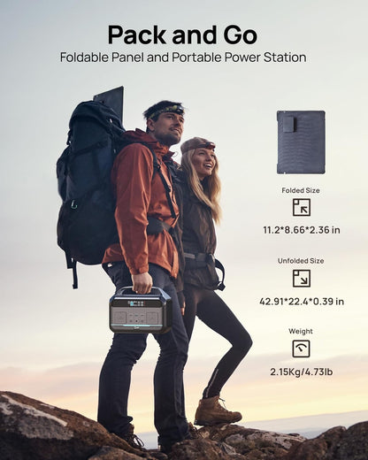 🚀 8.3LB Mini Power Station | CPAP + Laptop + Drone Ready 🔋☀️