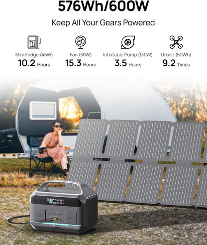 🚀 8.3LB Mini Power Station | CPAP + Laptop + Drone Ready 🔋☀️