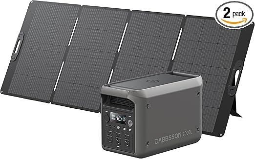 🏡 3kWh Home Backup Generator | 56.8LB | 4000 Cycles Lifepo4 ☀️