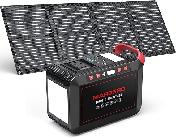 🌲 Off-Grid Power Station w/ Solar | Emergency Backup 🚨
