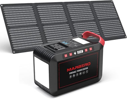 🌲 Off-Grid Power Station w/ Solar | Emergency Backup 🚨