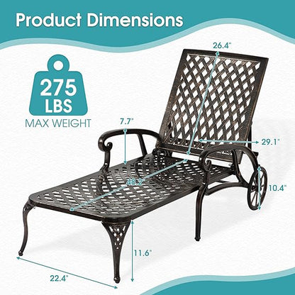 ☀️ Zero Gravity Chaise Lounge Chair | Foldable 🏖️