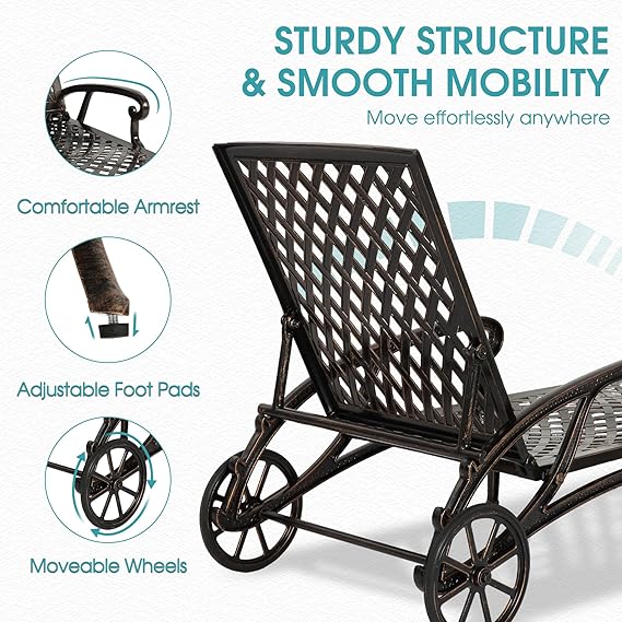 ☀️ Zero Gravity Chaise Lounge Chair | Foldable 🏖️
