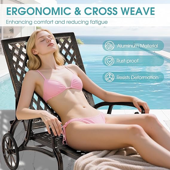 ☀️ Zero Gravity Chaise Lounge Chair | Foldable 🏖️