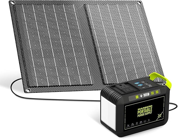 🌲 Off-Grid Power Station w/ Solar | Emergency Backup 🚨