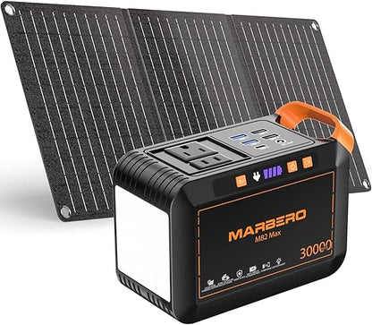 🌲 Off-Grid Power Station w/ Solar | Emergency Backup 🚨