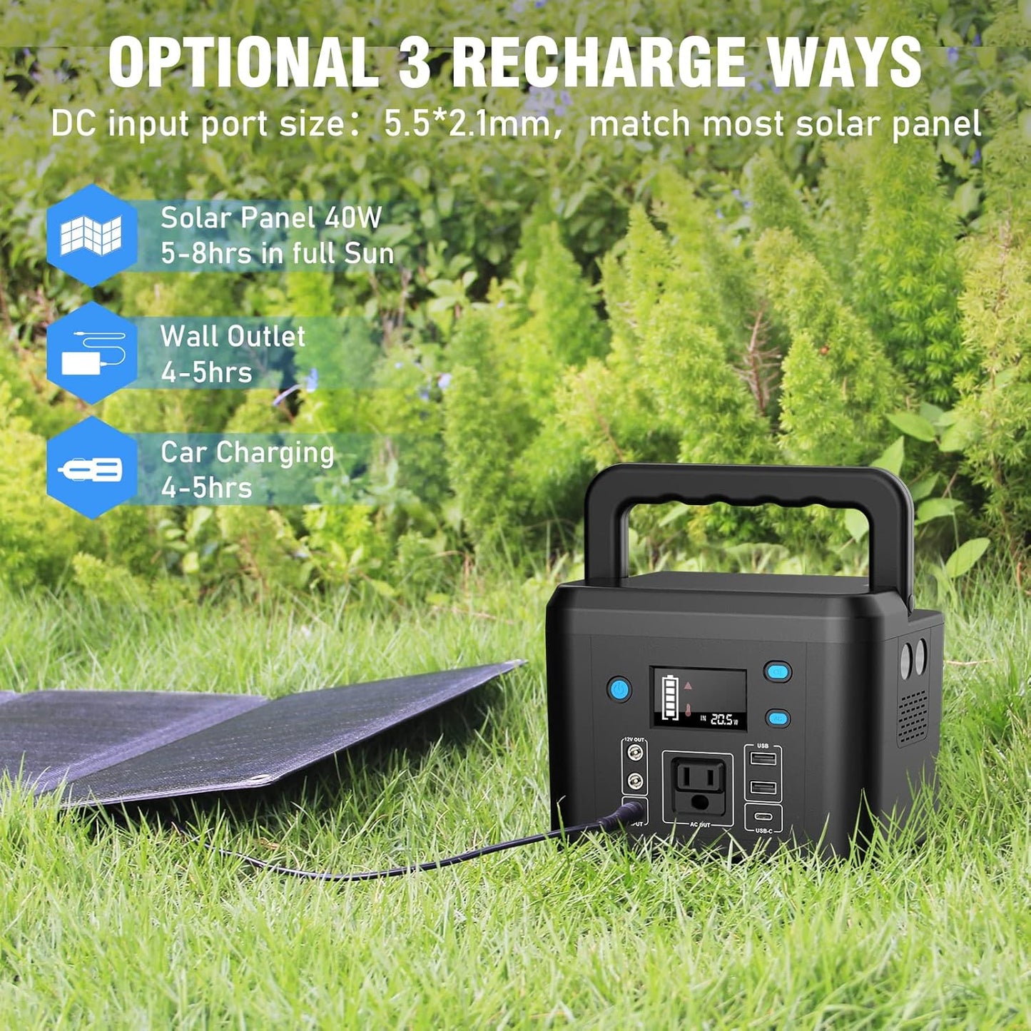 🏕️ Silent Power Generator | Travel Companion 🎒⚡