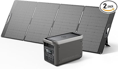 🏡 3kWh Home Backup Generator | 56.8LB | 4000 Cycles Lifepo4 ☀️